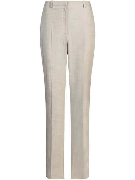 Straight-Leg Trousers