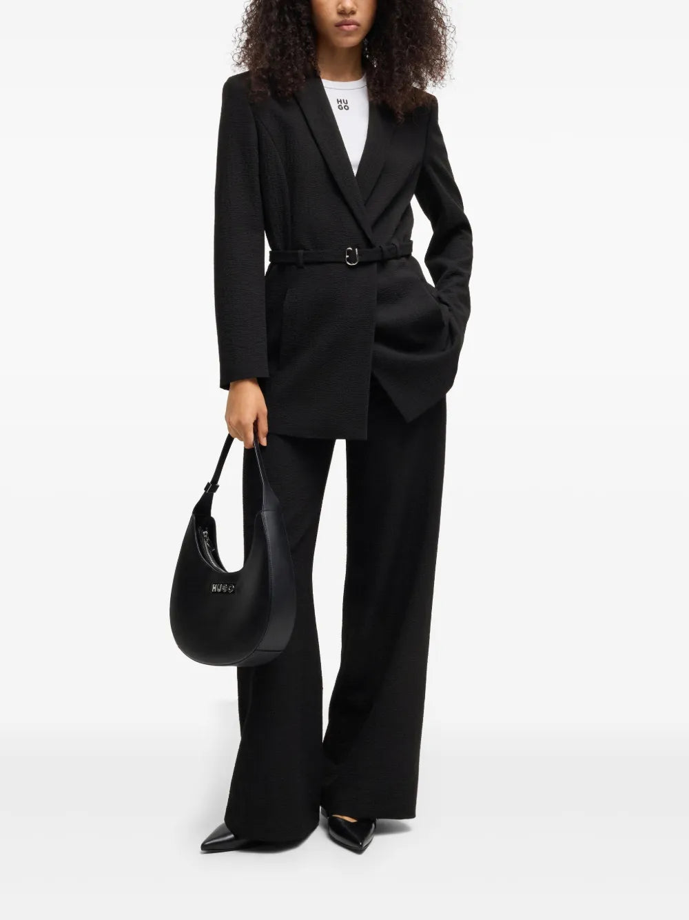 Belted Blazer
