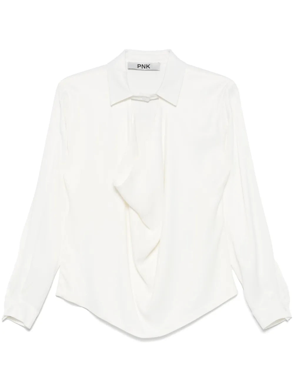 Wrap-Effect Blouse