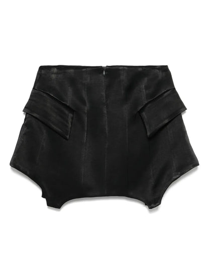 Satin Mini Skirt