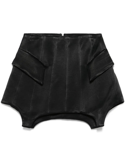 Satin Mini Skirt