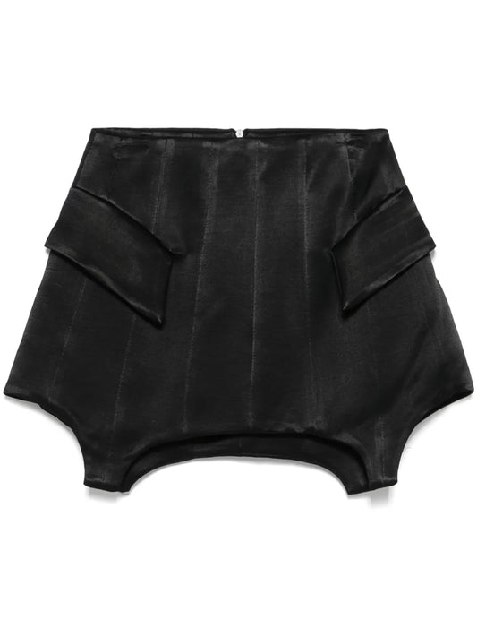 Satin Mini Skirt