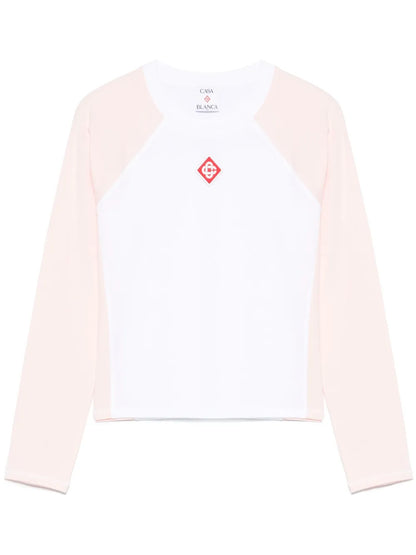 Diamond-Logo Cropped T-Shirt