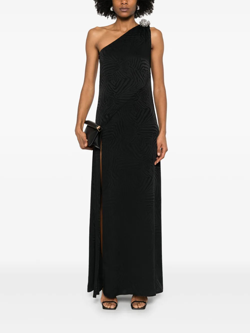 Crystal-Embellished Gown