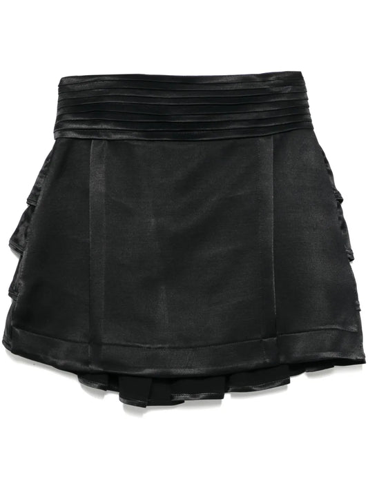 Ruffled Mini Skirt