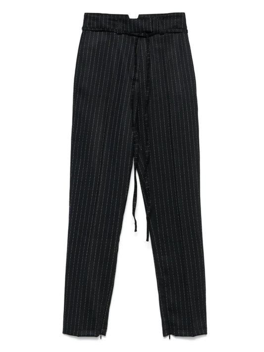 Pinstriped Trousers