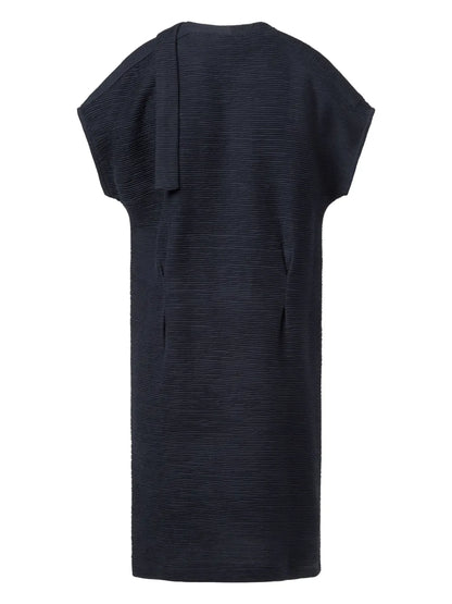 Half-Front-Buttoned Dress