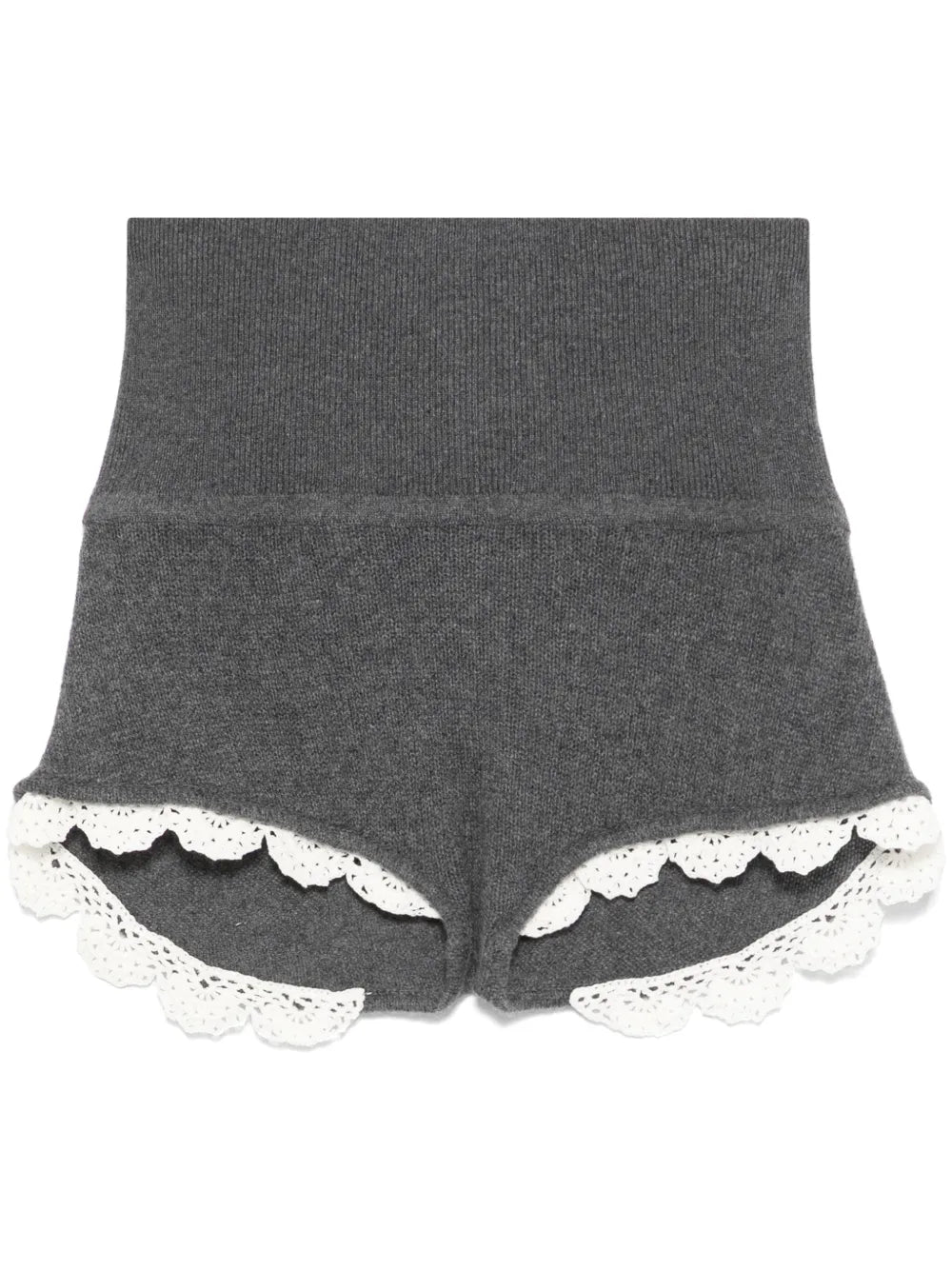 Knitted Cashmere Shorts