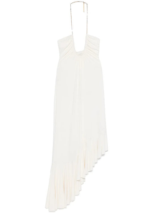 Chain-Detail Gown