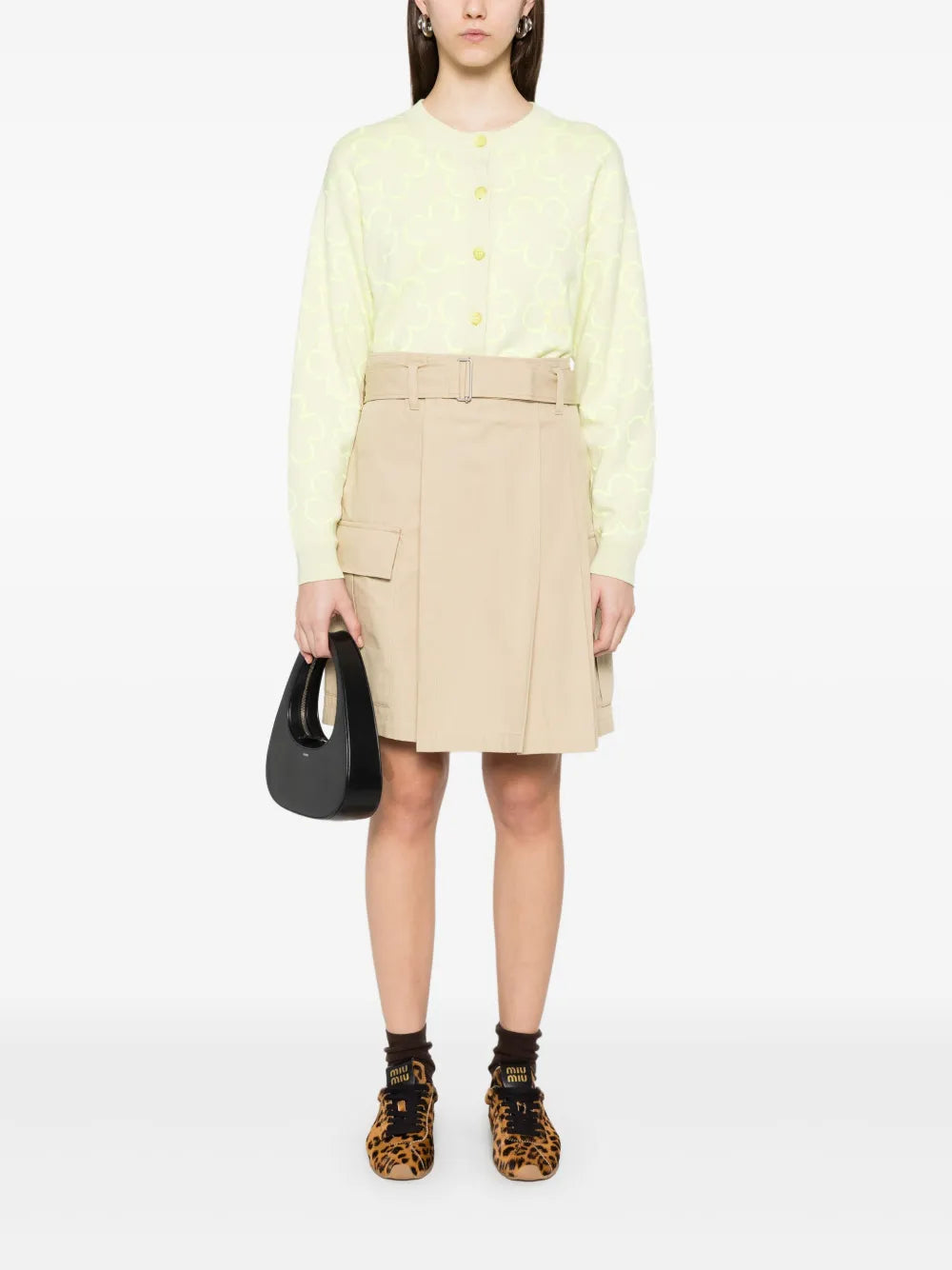 Asymmetric Cargo Skirt