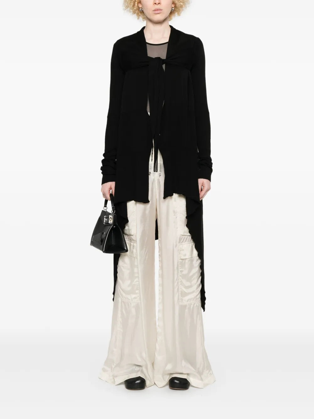 Tied Wrap Long Coat