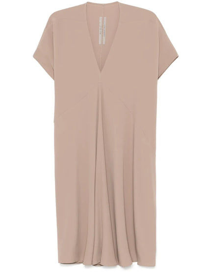 Tommykite V-Neck Midi Dress