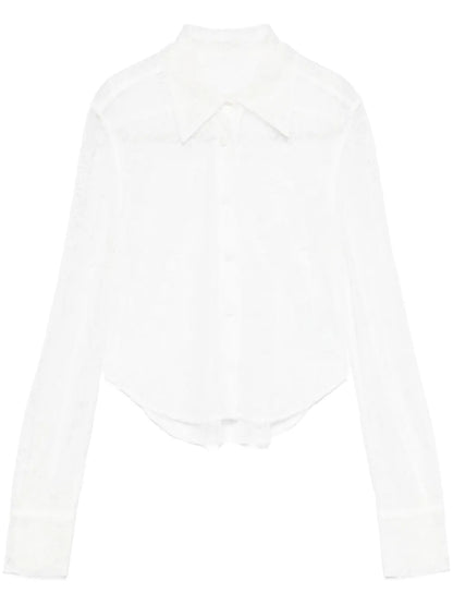 Floral-Lace Shirt