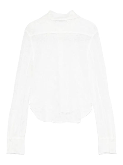 Floral-Lace Shirt