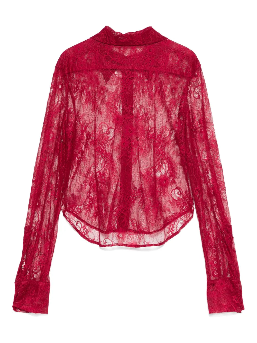 Floral-Lace Shirt