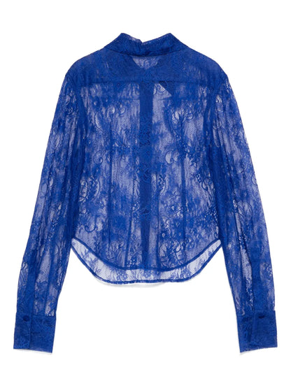 Floral-Lace Shirt