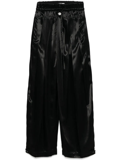 Satin Palazzo Pants