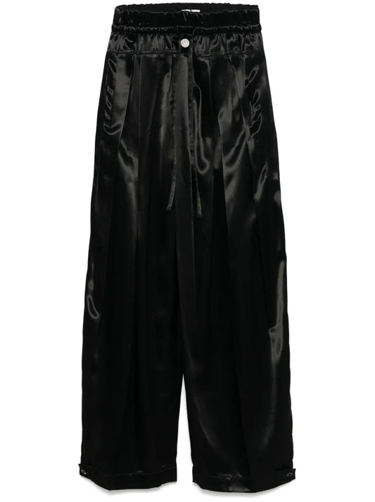 Satin Palazzo Pants