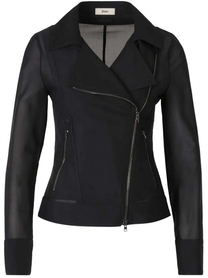 Zip-Up Biker Jacket