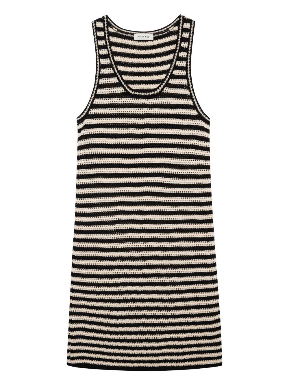 Open-Knit Mini Dress
