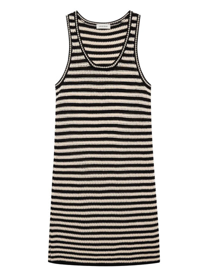 Open-Knit Mini Dress