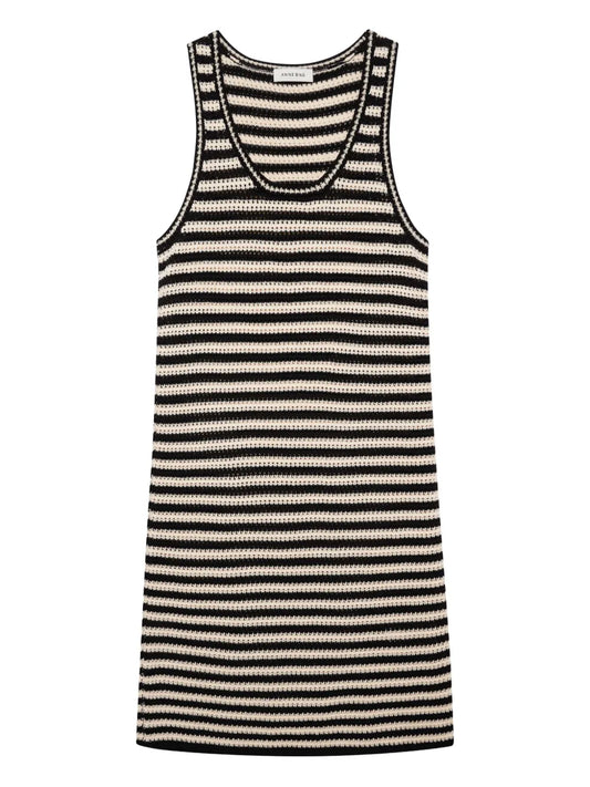 Open-Knit Mini Dress