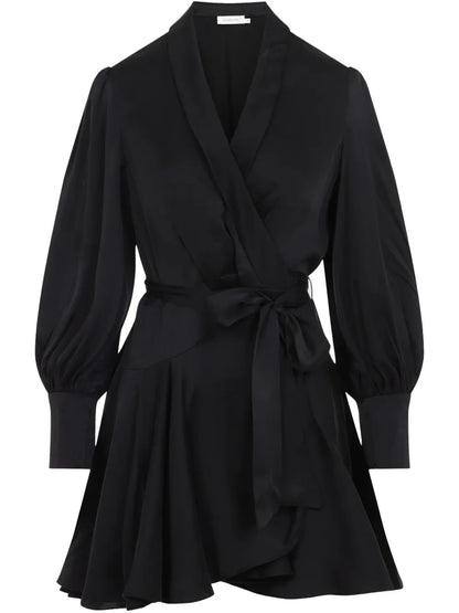 Silk Mini Dress