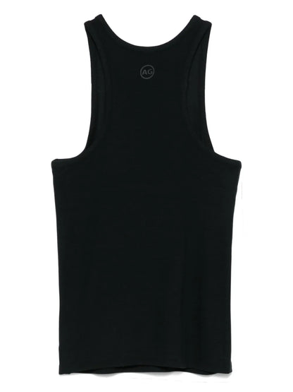 Fine-Ribbed Tank Top