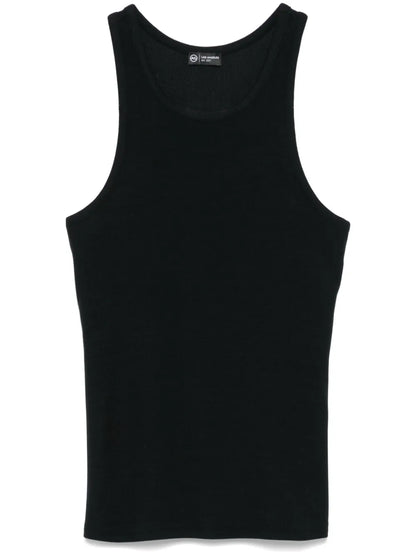 Fine-Ribbed Tank Top