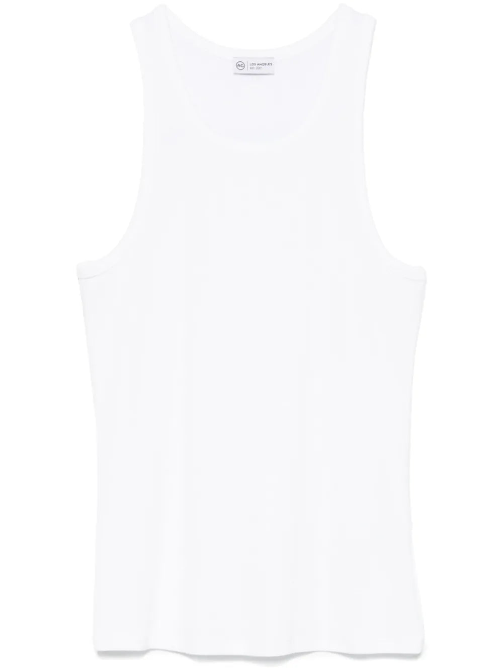 Fine-Ribbed Tank Top