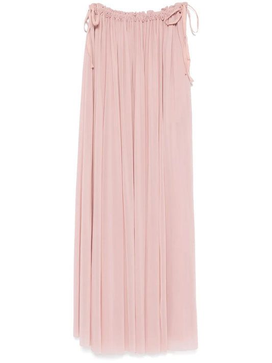 Mesh Maxi Skirt