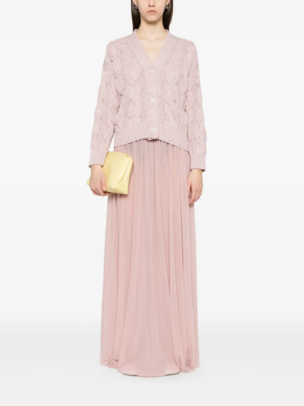 Mesh Maxi Skirt