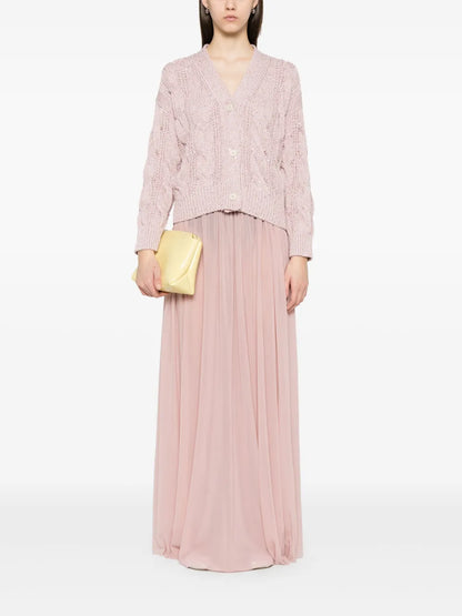 Mesh Maxi Skirt