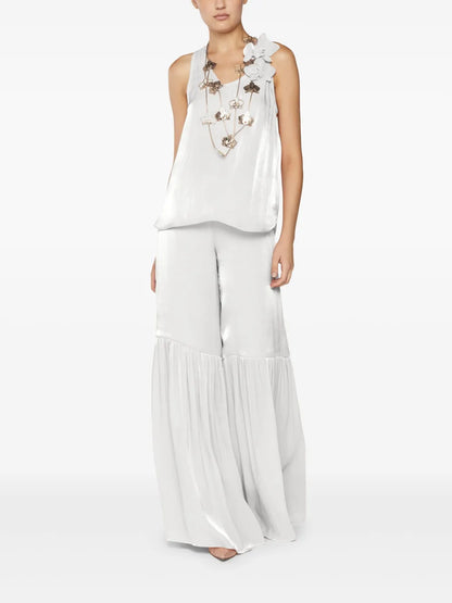 Orchid-Appliqué Top