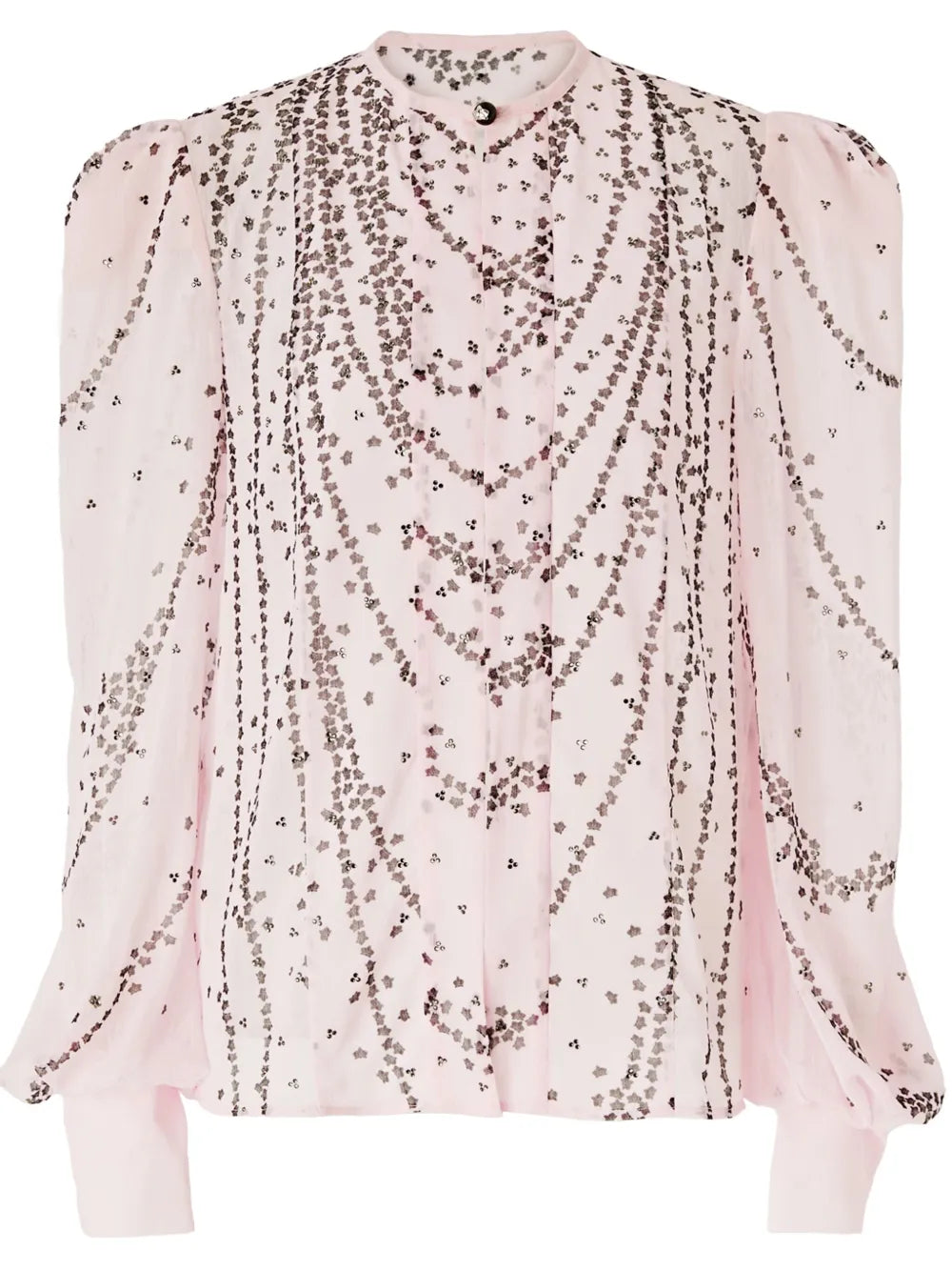 Floral-Print Blouse