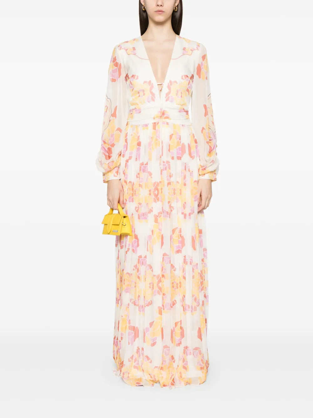 Floral-Print Maxi Dress