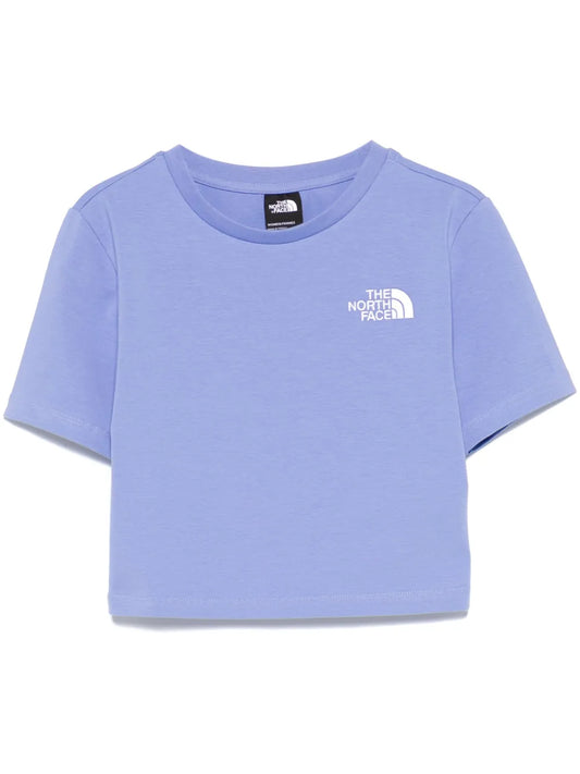 Cropped Short-Sleeve T-Shirt