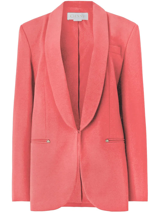 Shawl-Lapel Blazer