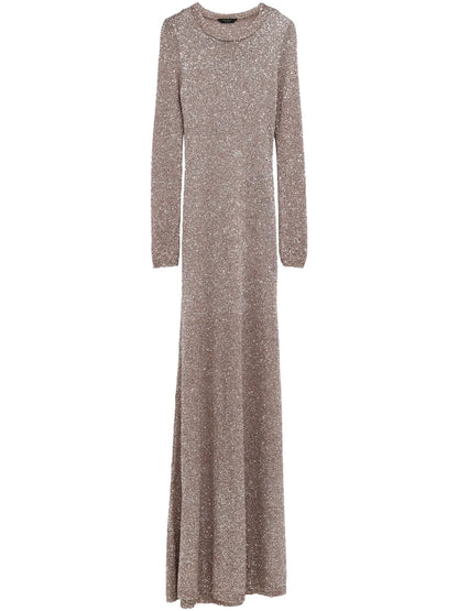 Sequined Maxi Dress