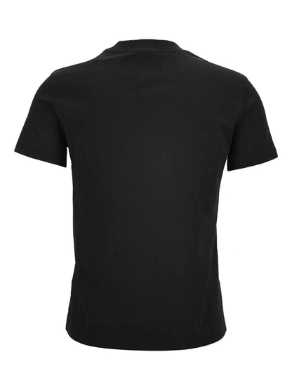 Sequin-Logo Cotton T-Shirt