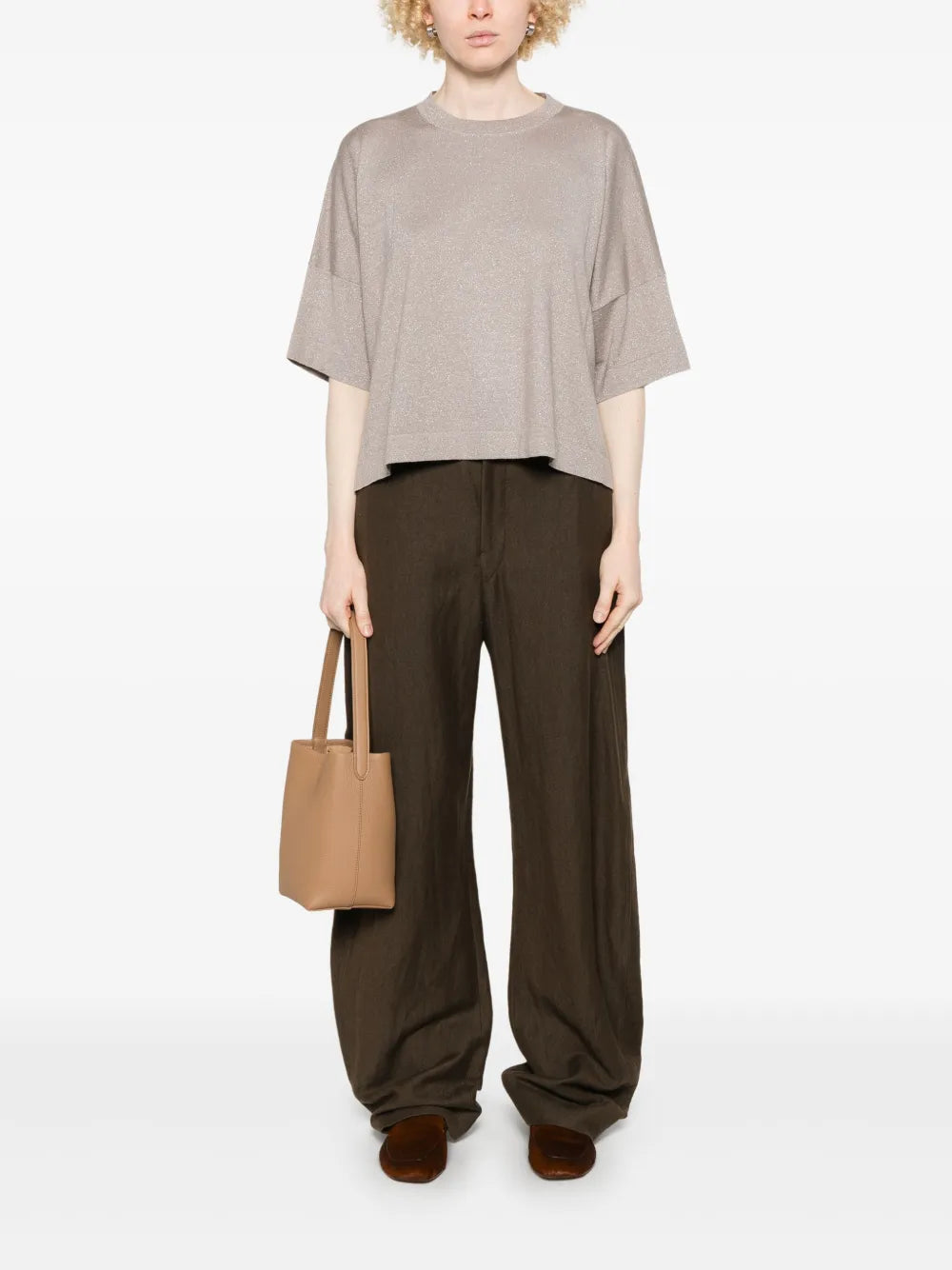 Fine-Knit T-Shirt
