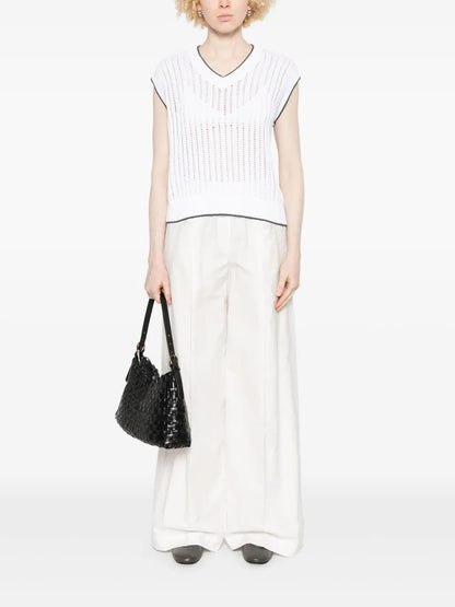 Open-Knit Top