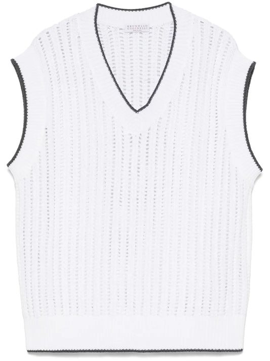 Open-Knit Top