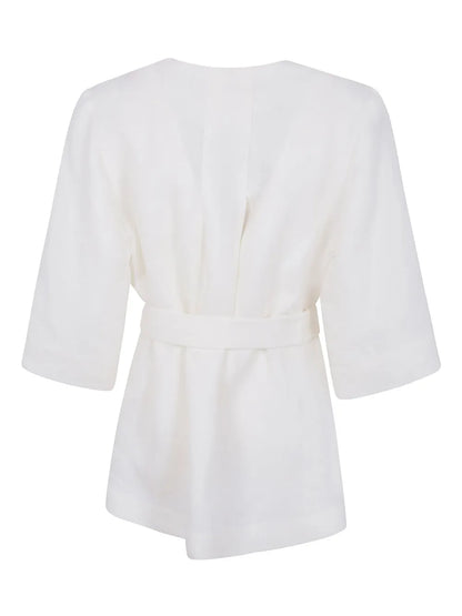 Belted Blouse