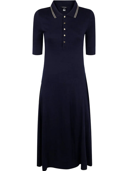 Polo-Collar Dress