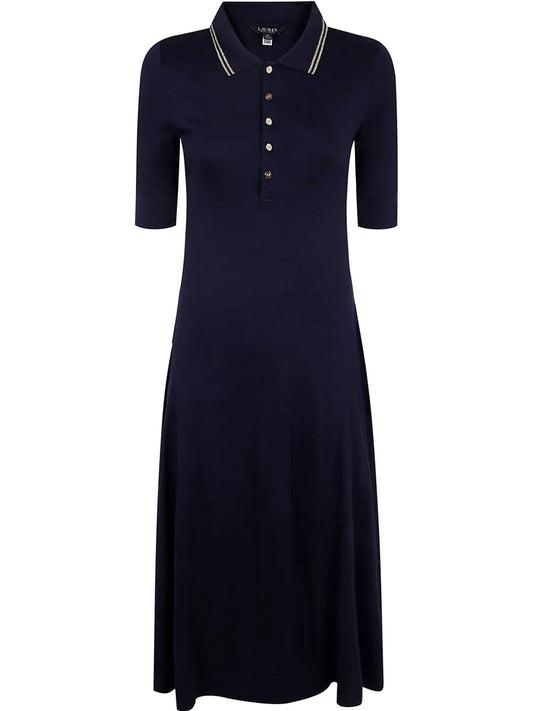 Polo-Collar Dress