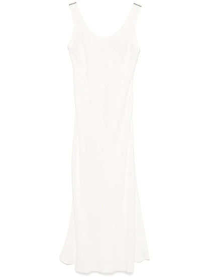 Monili-Chain Maxi Dress
