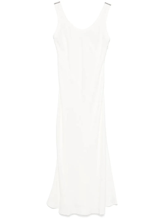 Monili-Chain Maxi Dress