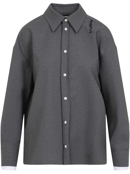 Embroidered Logo Shirt