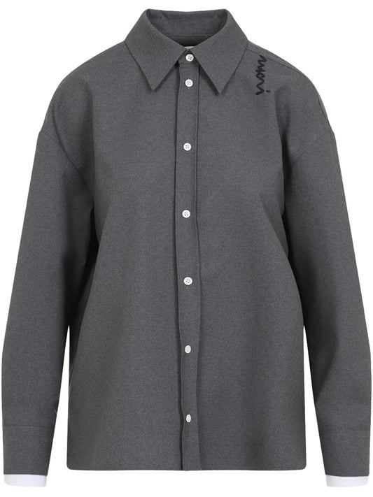 Embroidered Logo Shirt